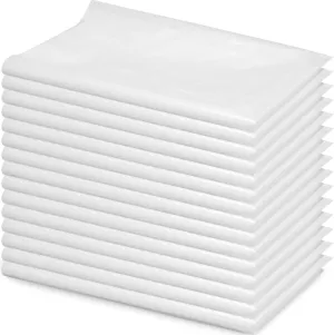 Colarr 15 Pieces Dust Collector Bags 39.37 x 31.5 Inch Replacement Plastic Clear Dust Collectors Bag 70 Gallon for Woodworking Dust Collector