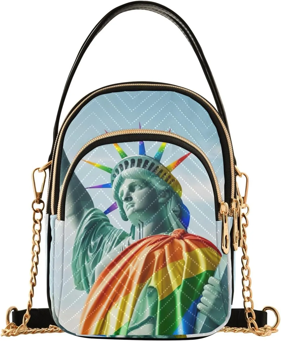 Colorful Mandala Lion Head Stylish Crossbody Bags for Women Handbags for Women