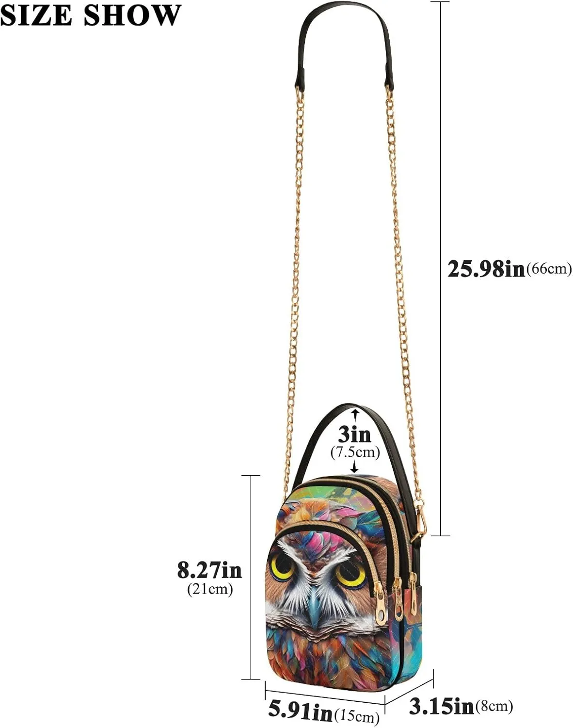 Colorful Mandala Lion Head Stylish Crossbody Bags for Women Handbags for Women