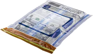ControlTek TripLok 9" x 12", Clear w/Pocket 100 Bags, Tamper-Evident Deposit Bags, Outside Reclosable Pocket, Tear-off Receipt   Large Barcodes 585030