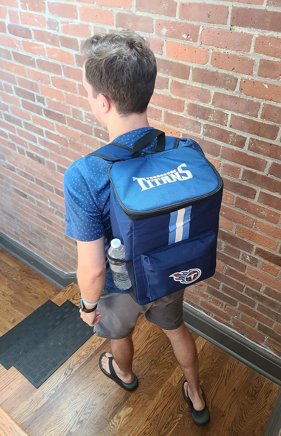 Cooler Backpack – Portable Soft Sided Ice Chest – Insulated Bag Holds 36 Cans - Football Gear – Show Your Team Spirit with Officially Licensed Fan Gear