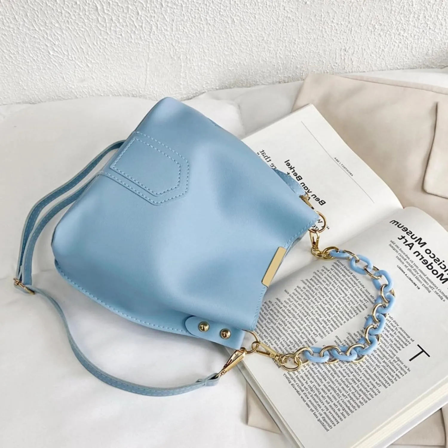 Crossbody Bags for Women PU Leather Tote Bag Trendy Cross Body Purse Shoulder Bag with Adjustable Strap Handbags