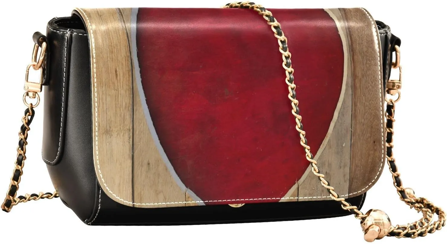 Crossbody Bags for Women Trendy Women's Black Shoulder Bag Small PU Leather Flap Cross Body Bag Handbags