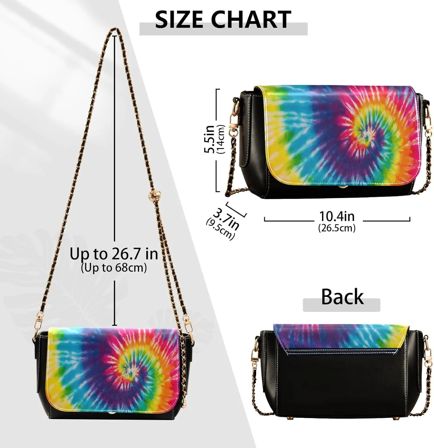Crossbody Bags for Women Trendy Women's Black Shoulder Bag Small PU Leather Flap Cross Body Bag Handbags