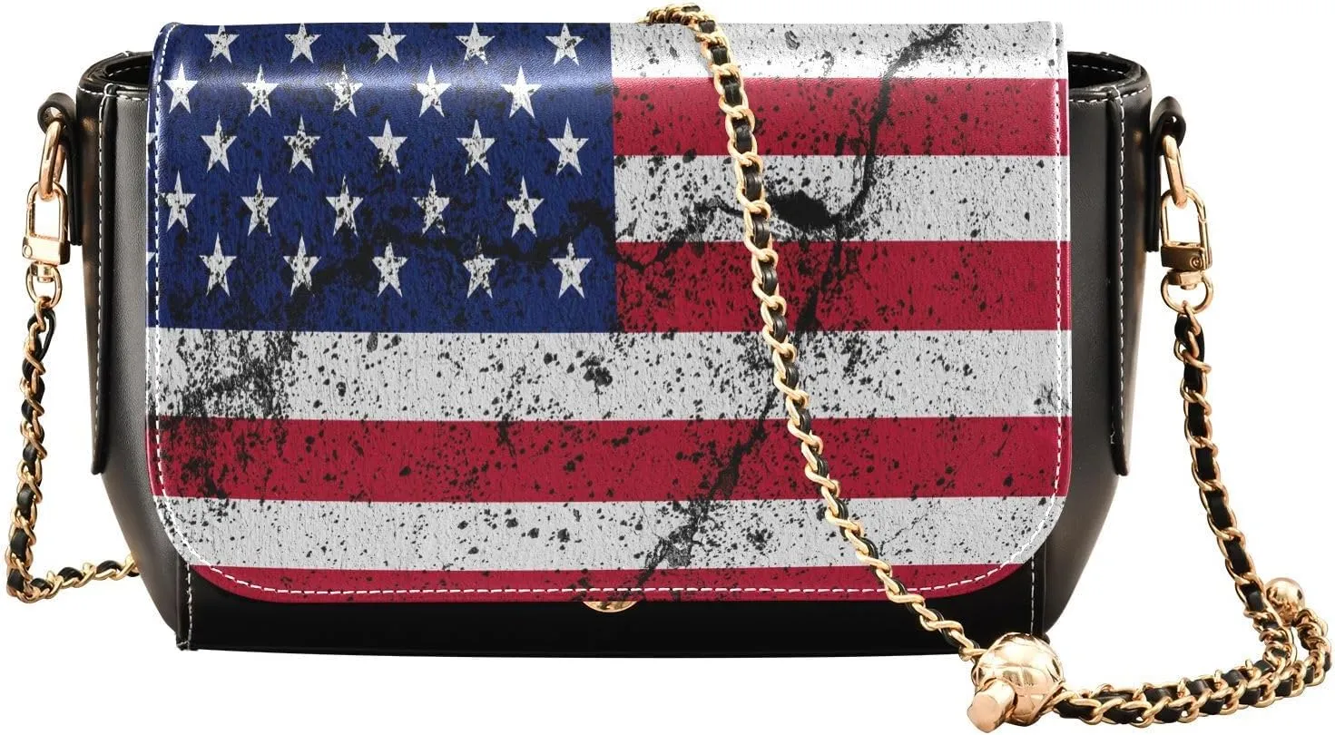 Crossbody Bags for Women Trendy Women's Black Shoulder Bag Small PU Leather Flap Cross Body Bag Handbags