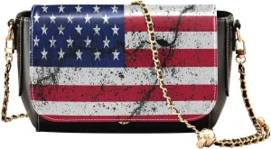 Crossbody Bags for Women Trendy Women's Black Shoulder Bag Small PU Leather Flap Cross Body Bag Handbags