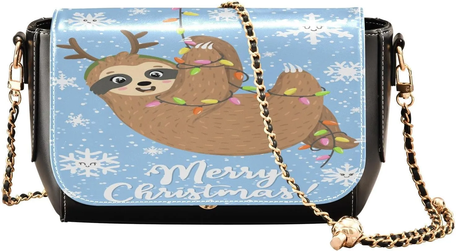 Crossbody Bags for Women Trendy Women's Black Shoulder Bag Small PU Leather Flap Cross Body Bag Handbags