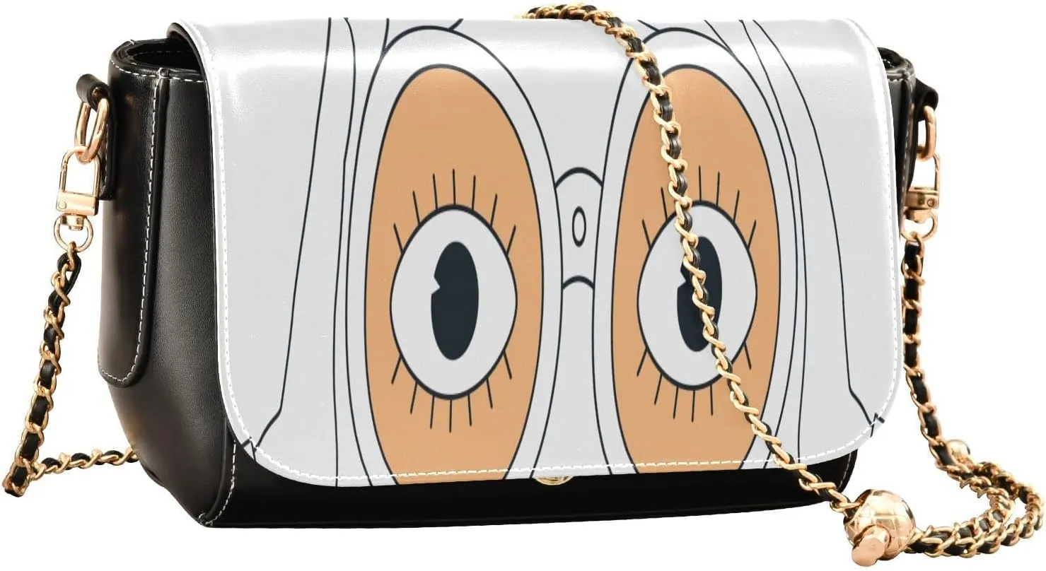 Crossbody Bags for Women Trendy Women's Black Shoulder Bag Small PU Leather Flap Cross Body Bag Handbags