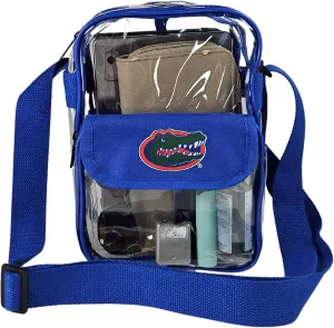 Crossbody Clear Bag 10 Inch Pouch for Valuables - Games, Graduations, Concerts – NCAA Stadium Approved