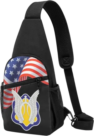 Crossbody Shoulder Chest Bag 17th Cavalry Regiment Fashion One-Shoulder