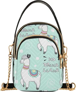 Cute Cow Sunflowers Plaid Quilted Crossbody Purse Crossbody Travel Bags for Women