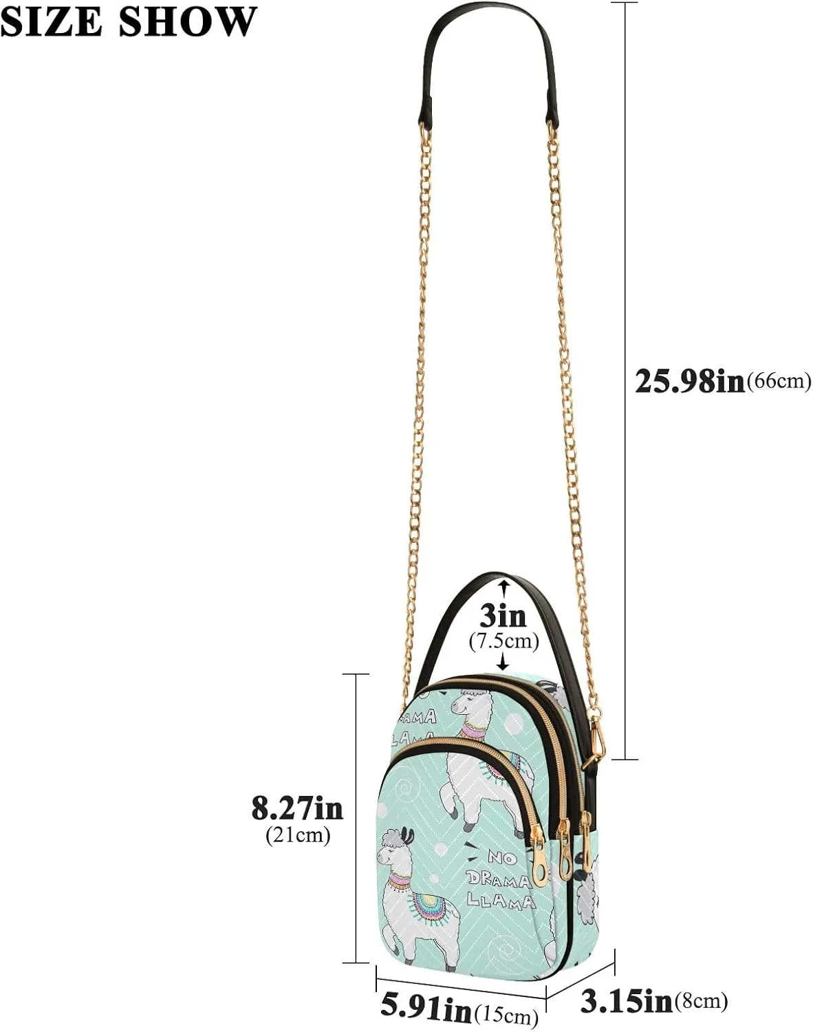 Cute Cow Sunflowers Plaid Quilted Crossbody Purse Crossbody Travel Bags for Women