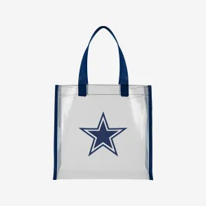 Dallas Cowboys Clear Reusable Bag