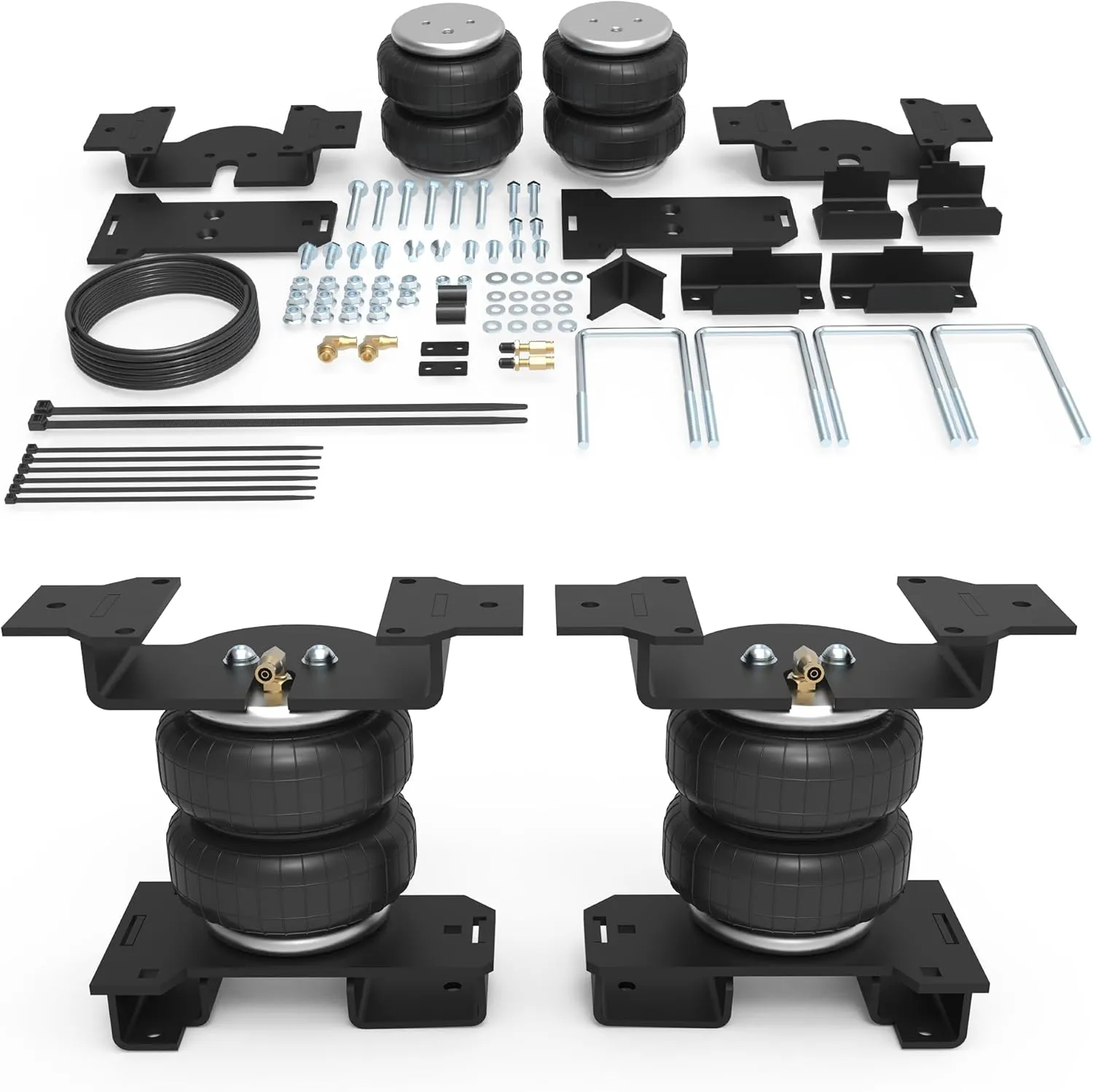 DEEAGLE 57288 Air Bags Suspension Kit for 2019-2025 Chevrolet Silverado 1500, GMC Sierra 1500, 5000Lbs of Load Leveling Capacity, Ride Rite Airbags for Trucks Rear Suspension