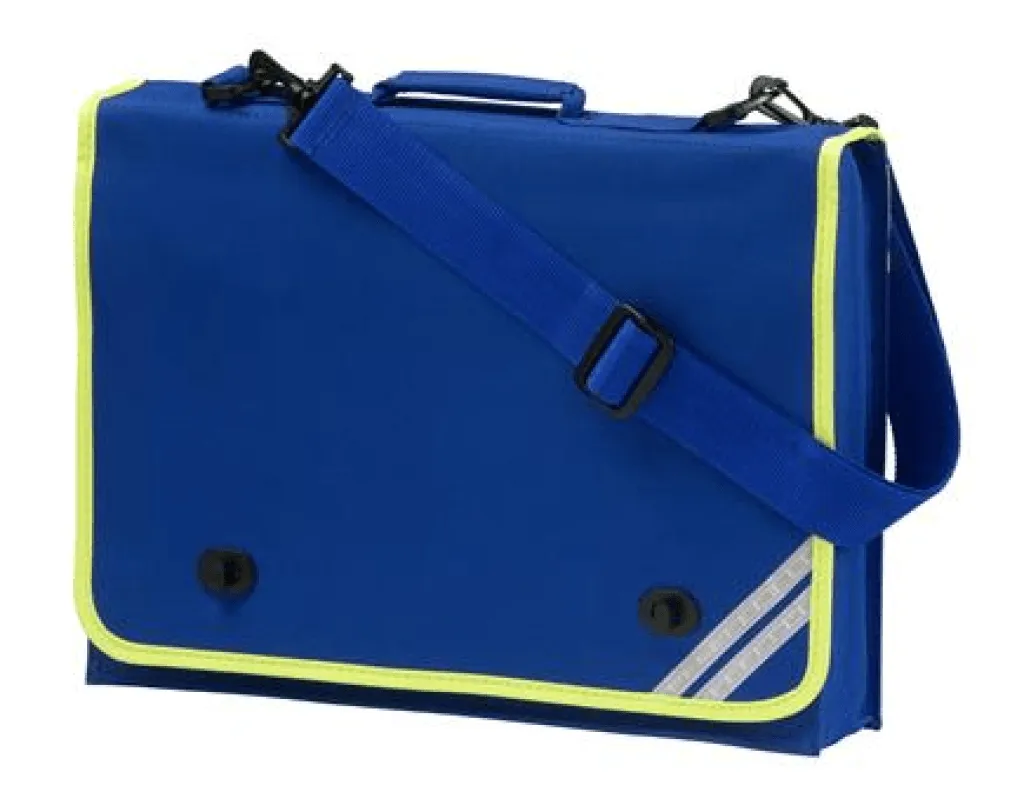 Deluxe Junior Document Bag with Hi-Vis Reflective Safety Trim  (2734)