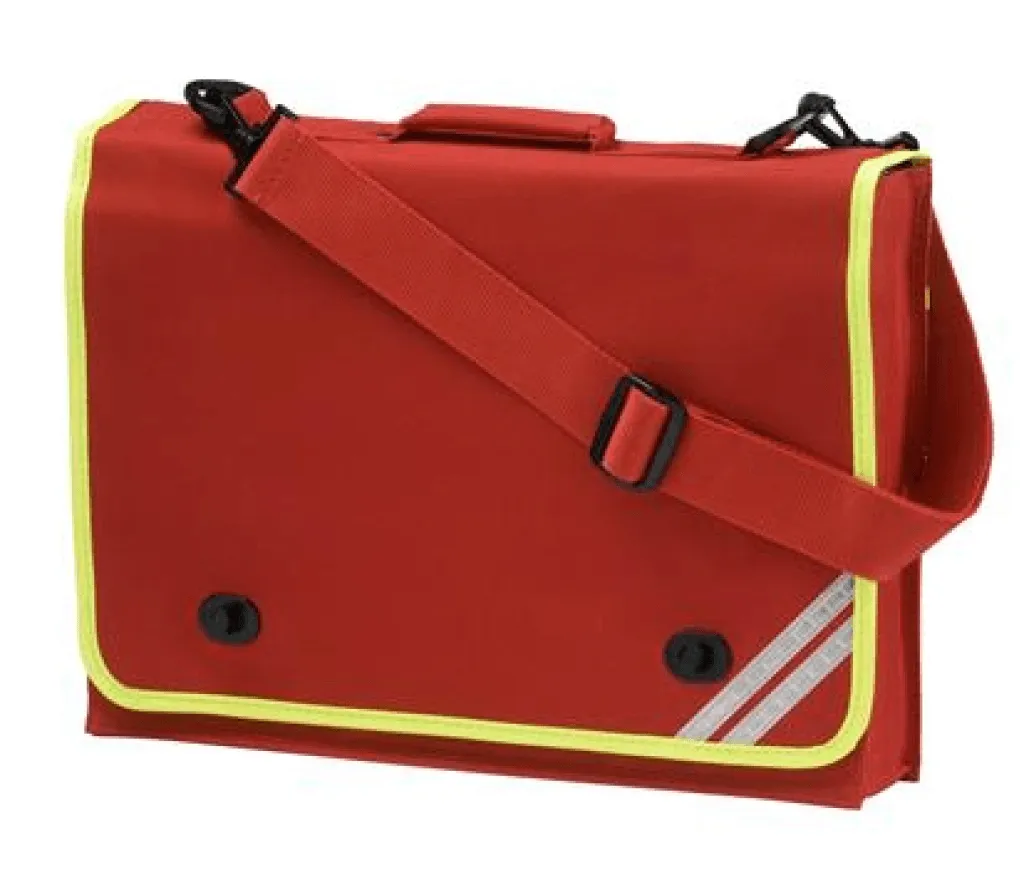 Deluxe Junior Document Bag with Hi-Vis Reflective Safety Trim  (2734)
