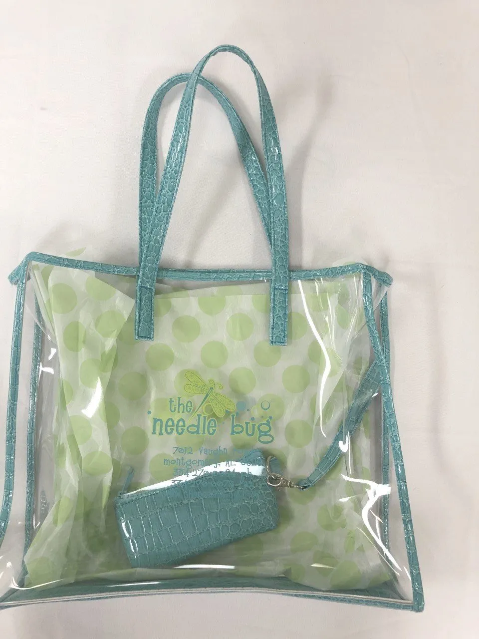 designer tote with detachable purse
