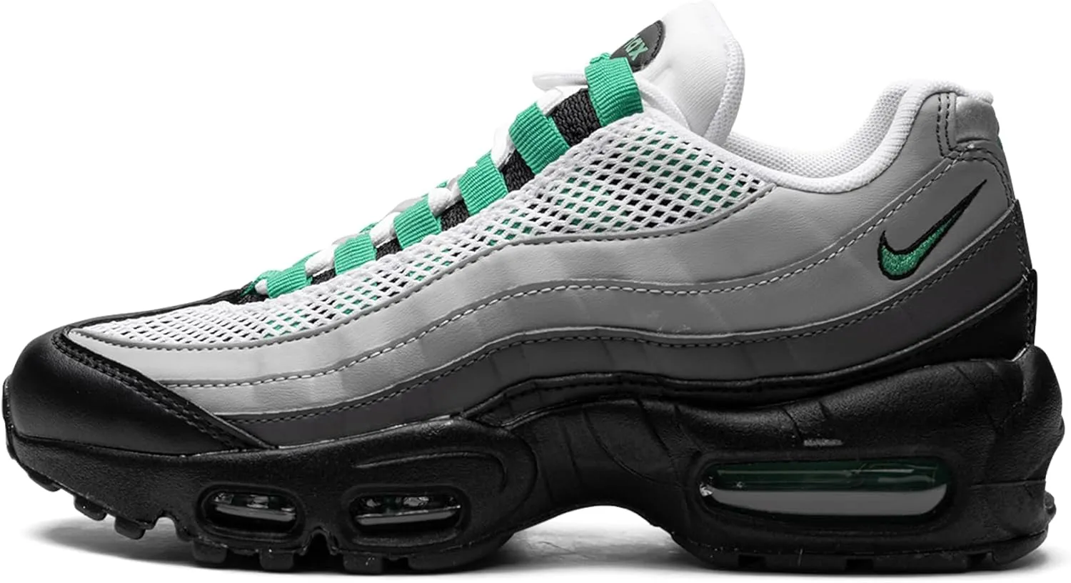 [DH8015-002] Womens Nike AIR MAX 95 'BLACK STADIUM GREEN'