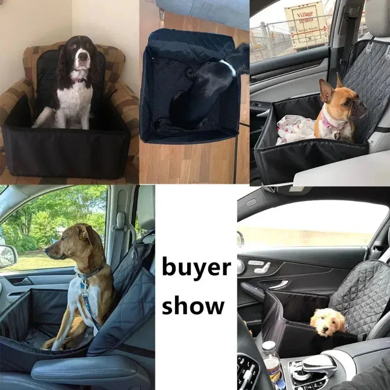 Dog Carriers Car Seat Hammock For Dogs In The Pet Dog Car Seat Cover 2 in 1 Dog  Protector Transporter Waterproof Cat Basket