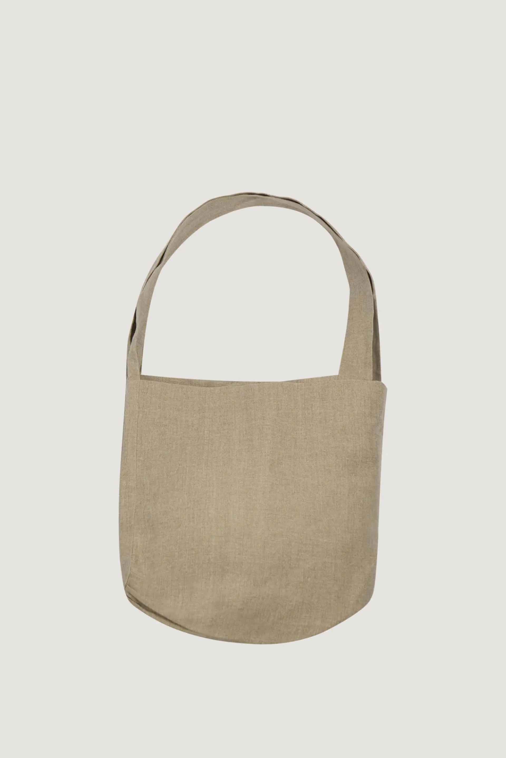 Double Tote Bag Waxed Linen