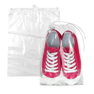 Drawstring Bags Clear LDPE  - 500 Bags