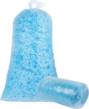 DR.DUDU 10lbs Shredded Memory Foam Filling for Bean Bag Filler, Soft and Convenient Pillow Stuffing Foam for Couch Cushion Dog Bed Chair Arts Crafts, Added Gel Particles