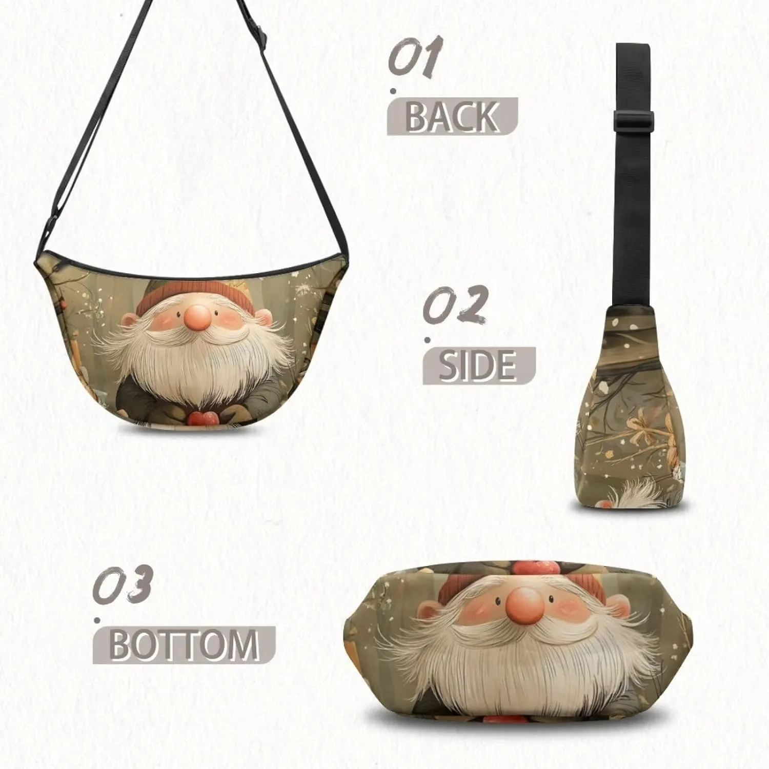Dumpling Shoulder Bags for Women With Adjustable Strap For Daily Use