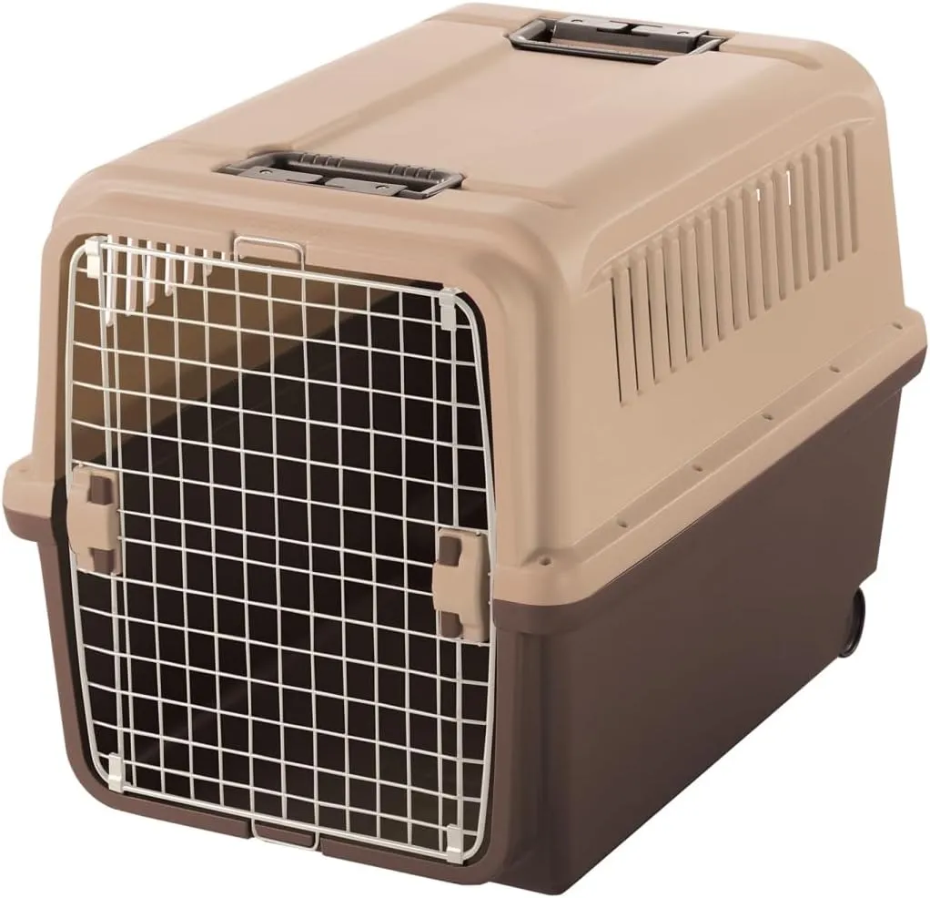 E-Z Mobile Pet Carrier M/L, Travel Carrier with Wheels, Medium & Large Dog