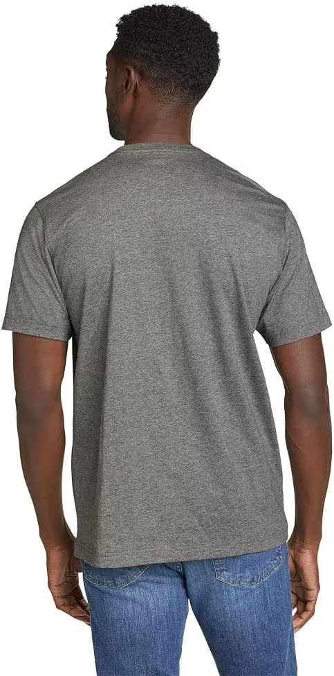 Eddie Bauer Men's Legend Wash 100% Cotton Short-Sleeve Pocket T-Shirt