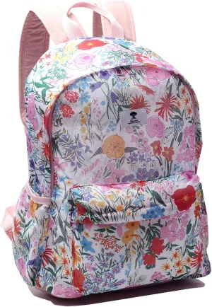ESVAN Original Print Mesh Backpack Semi-Transparent Sackpack See Through Beach Bag Daypack Multi-Purpose Women Men Unisex