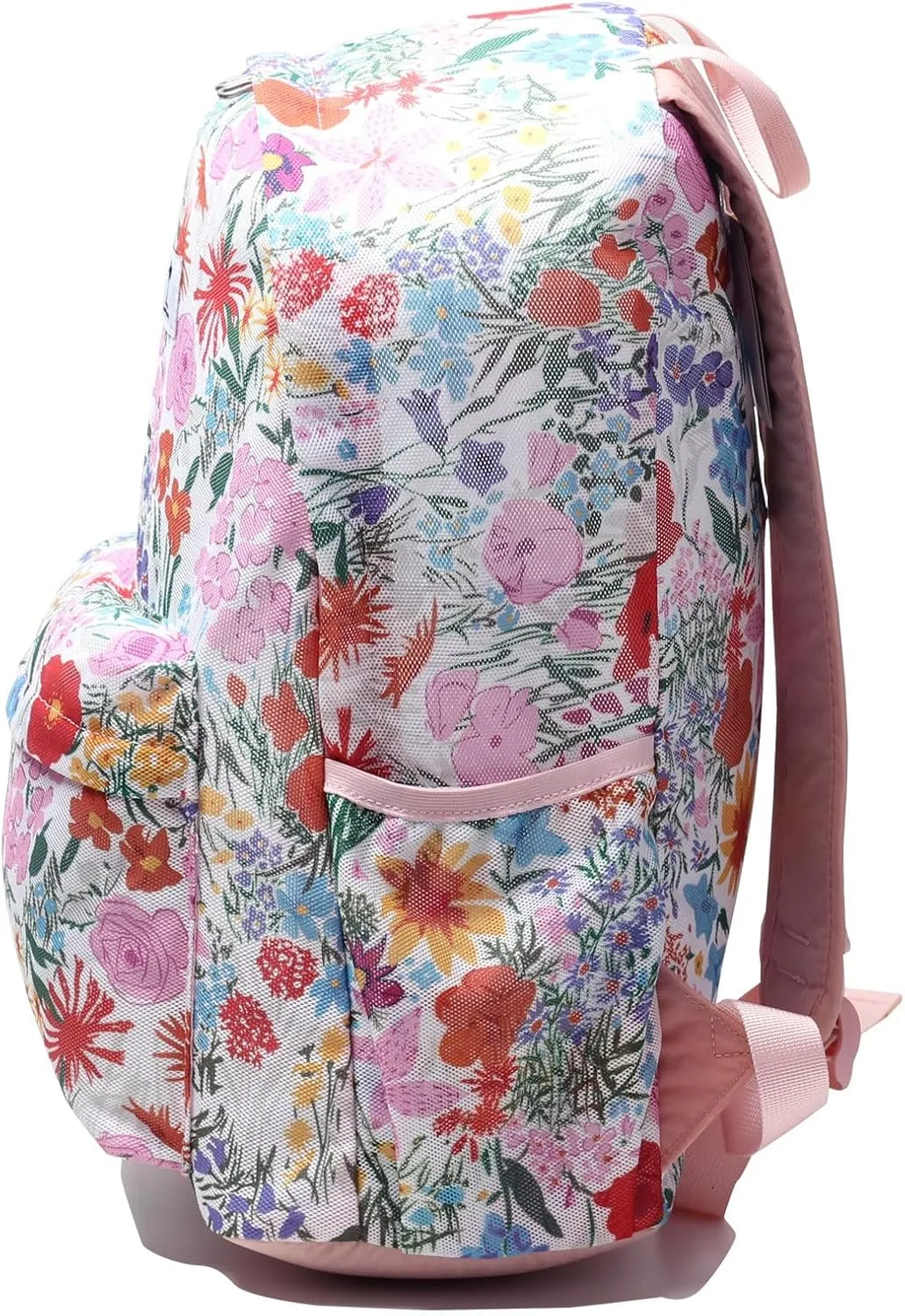 ESVAN Original Print Mesh Backpack Semi-Transparent Sackpack See Through Beach Bag Daypack Multi-Purpose Women Men Unisex