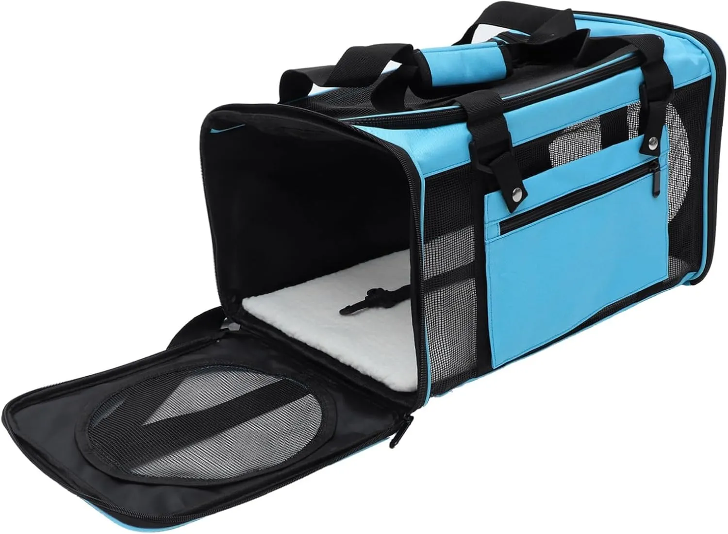 Expandable Pet Carrier Bag Large Dog Pouch Carrier Travel Bag for Puppies Random Style