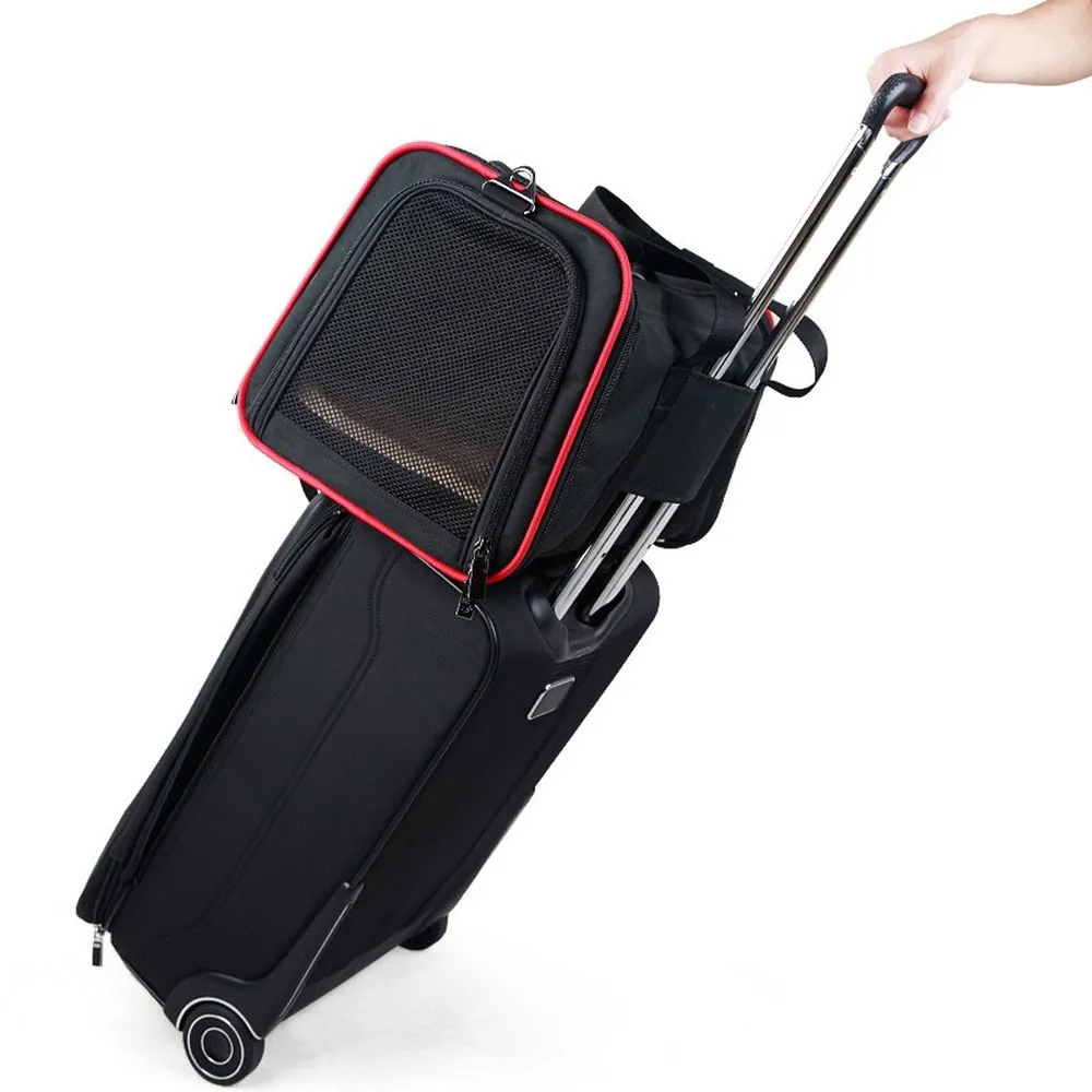 Expandable Pet Dog Car Carrier Kennel