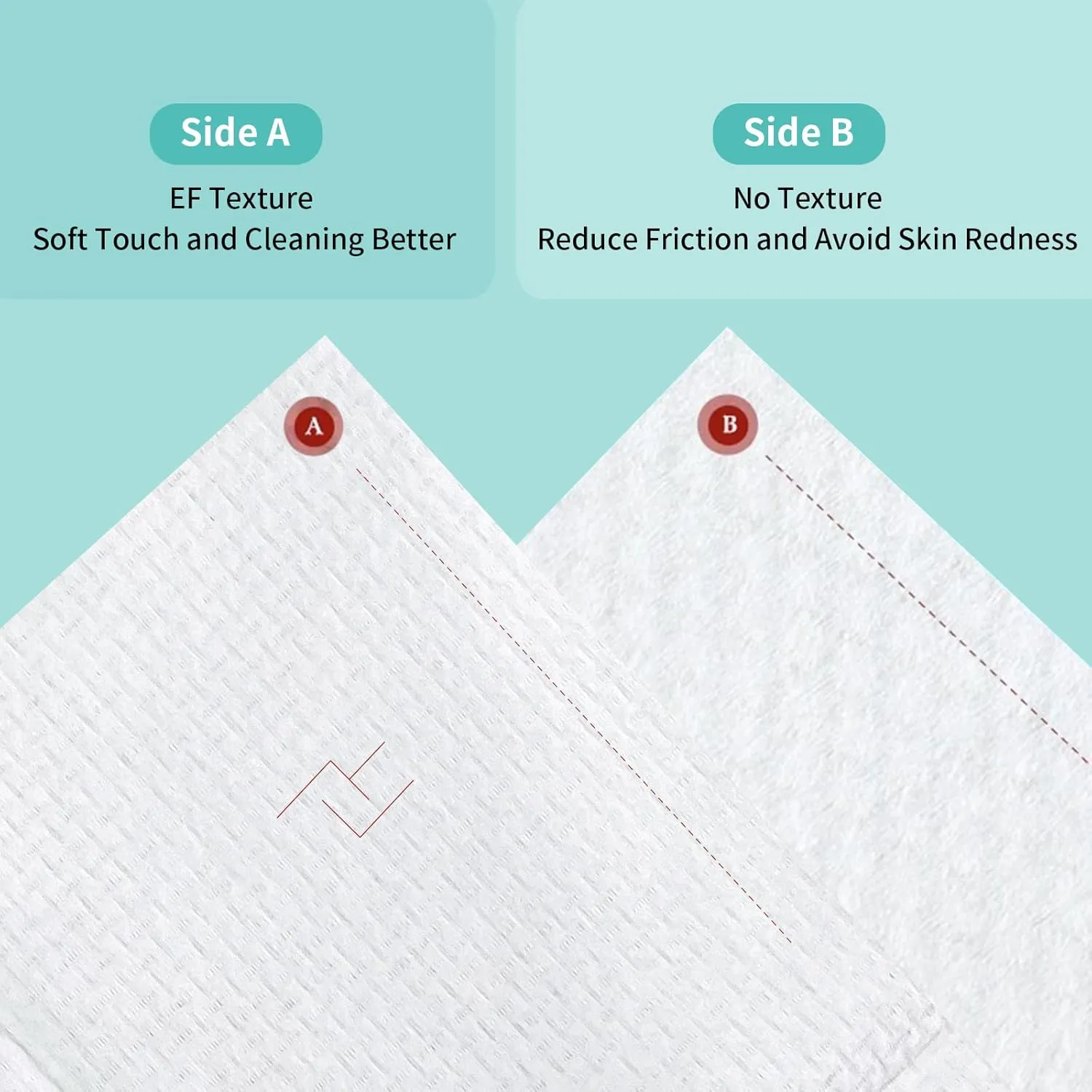 Face Towels, 10"×12" Disposable Face Towel, Face Towelettes XL, Ultra Soft Makeup Remover Dry Wipes, Thick Face Towel for Cleansing,100 Count (2 Pack)