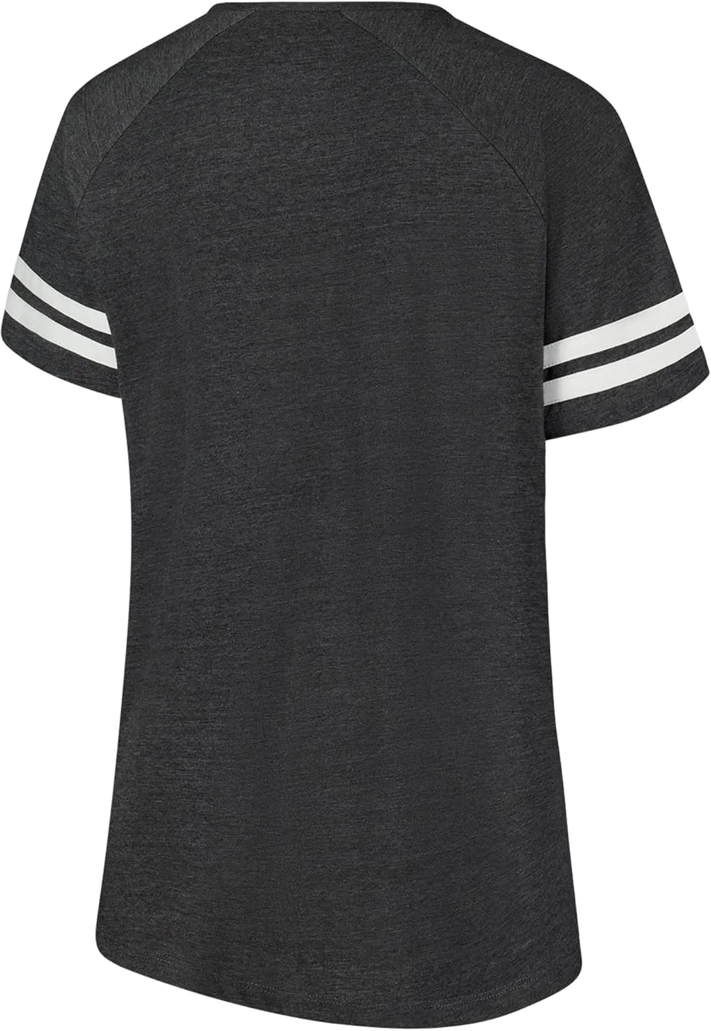 Fanatics Women's NFL Plus Size Logo Notch Neck Raglan Sleeve T-Shirt