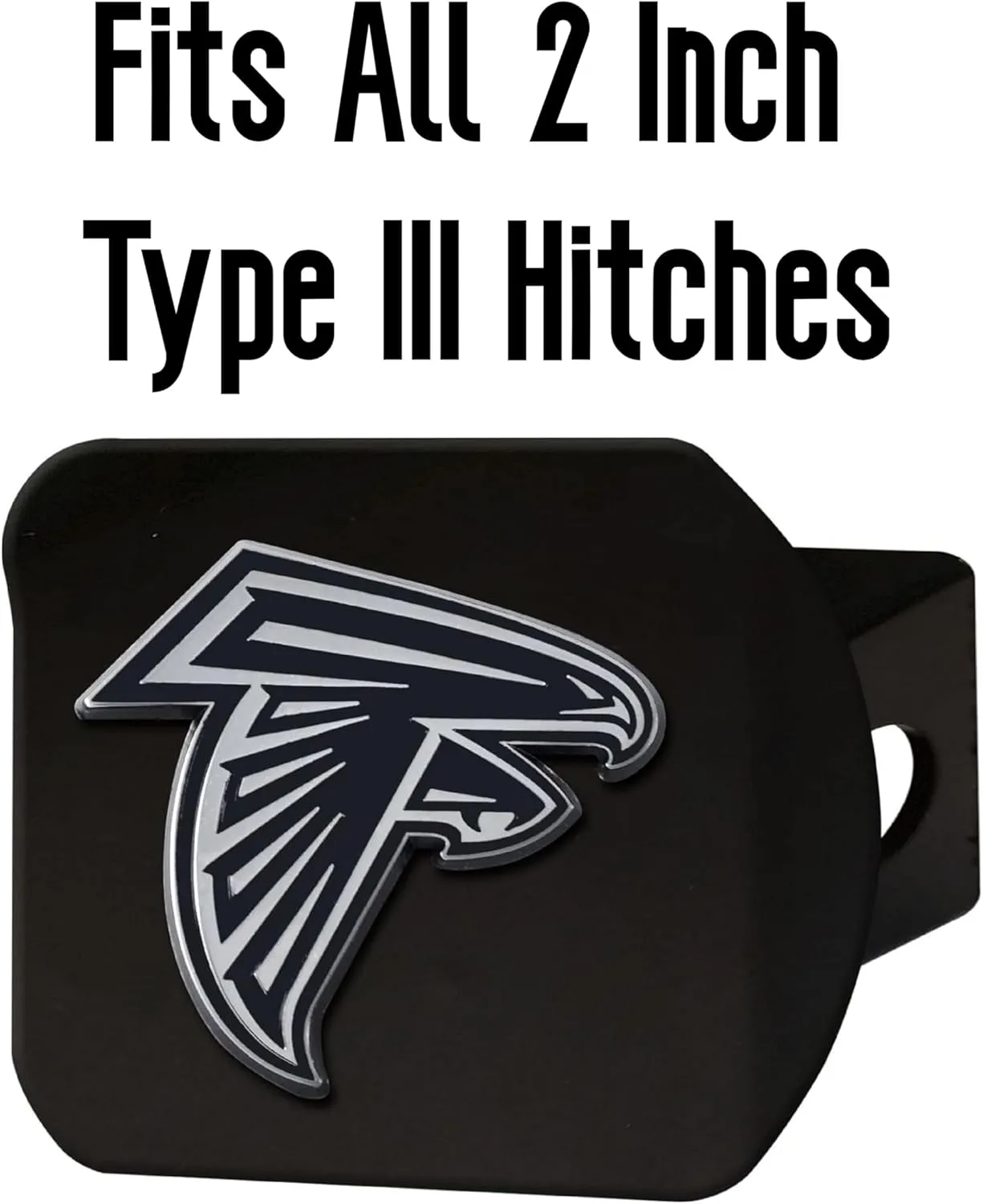 FANMATS NFL Unisex-Adult Metal Hitch Cover