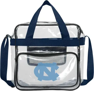 FOCO NCAA Team Logo Clear See Through Stadium High End Messenger Bag