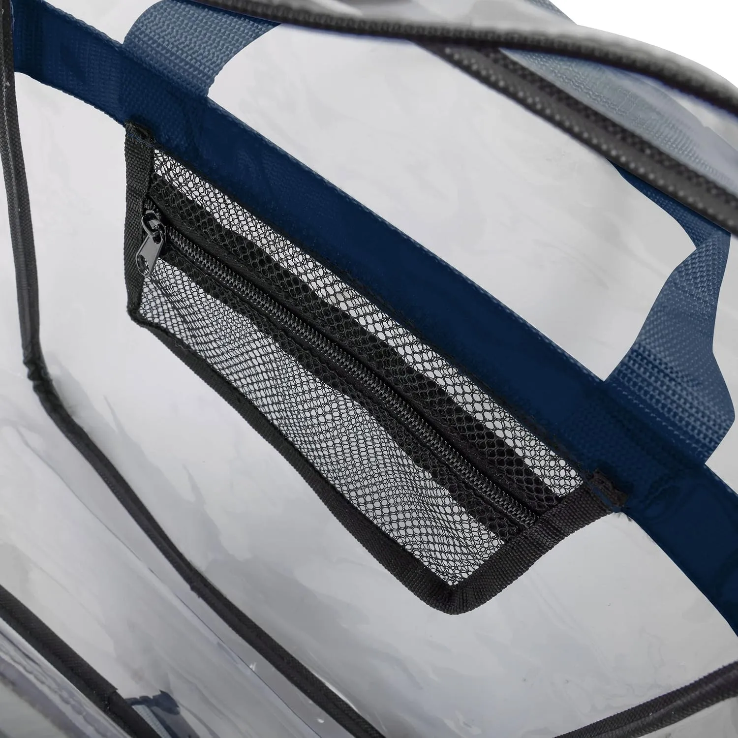 FOCO NCAA Team Logo Clear See Through Stadium High End Messenger Bag