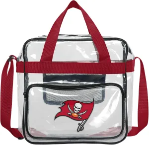 FOCO NFL Team Logo Clear See Through Stadium High End Messenger Bag