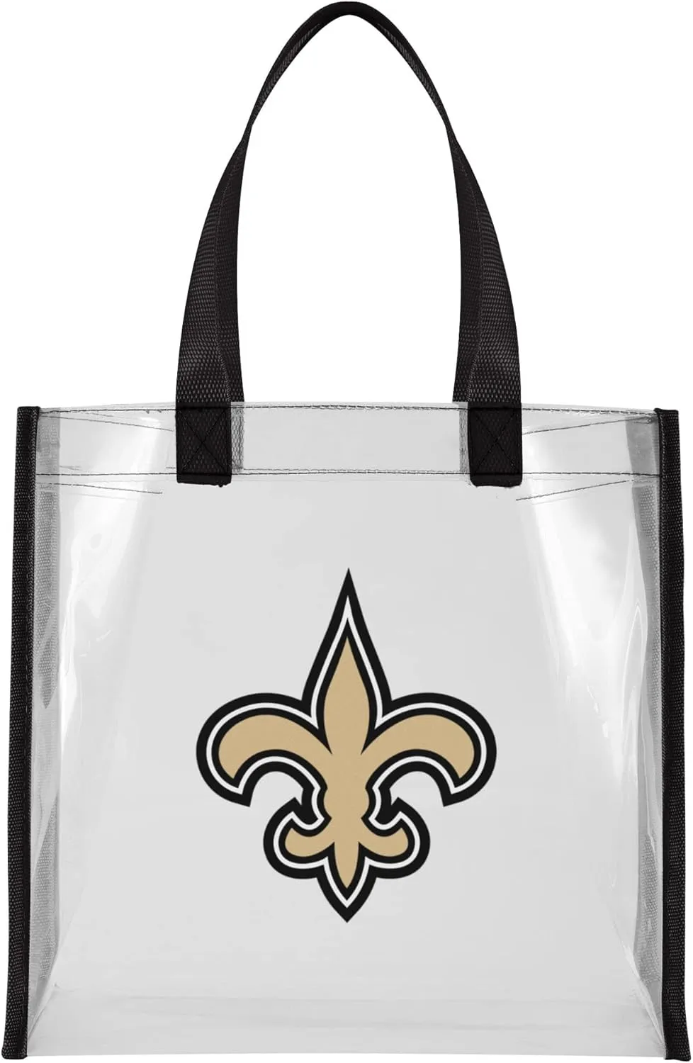 FOCO NFL Team Logo Clear See Through Stadium Reusable Bag
