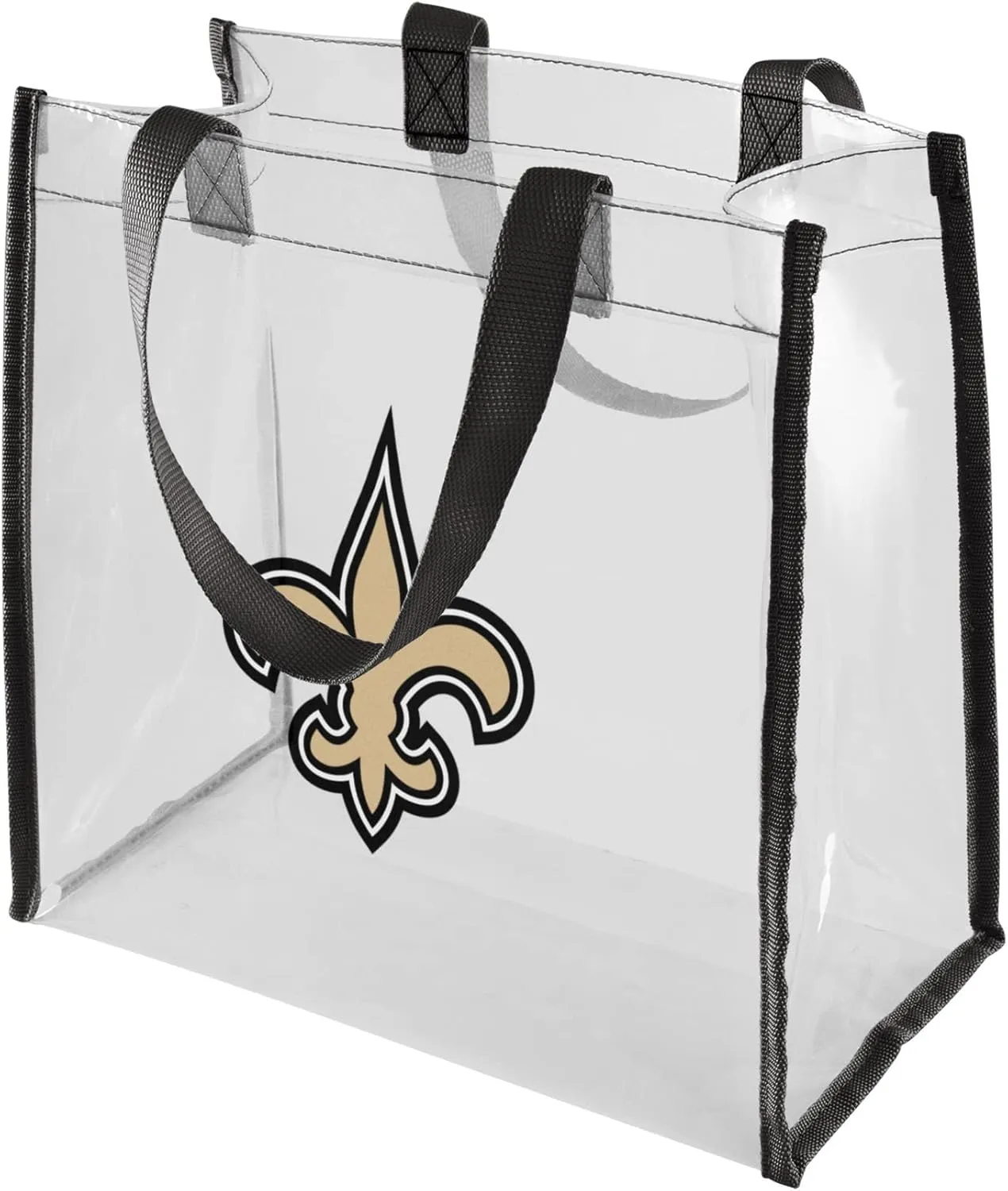 FOCO NFL Team Logo Clear See Through Stadium Reusable Bag