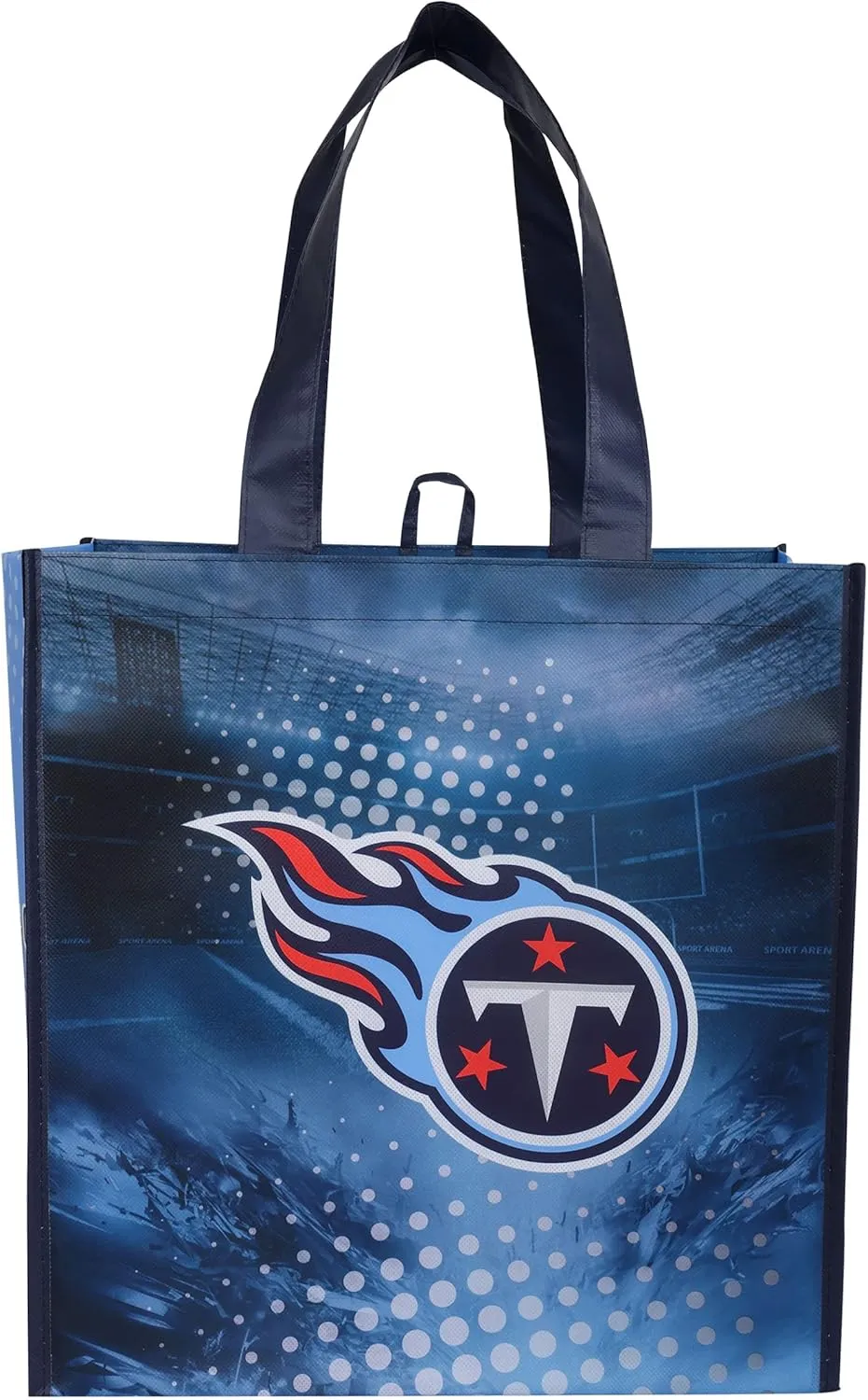 FOCO NFL Team Logo Reusable Grocery Shopping Bags Totes
