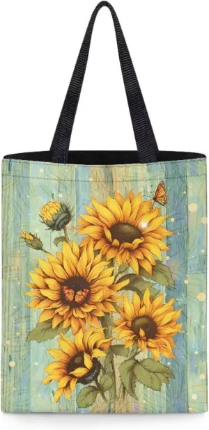 FOR U DESIGNS Women Canvas Reusable Tote Bag Women Shopping Tote Bags Book Bags