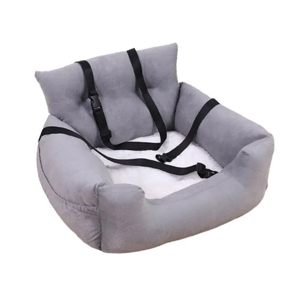 Furbulous Premium Dog Booster Seat Small Pets Pet Car Seat Protector Portable Travel Bed