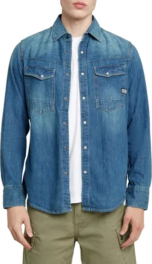 G-STAR Raw - Mens Slim Denim Woven Shirt