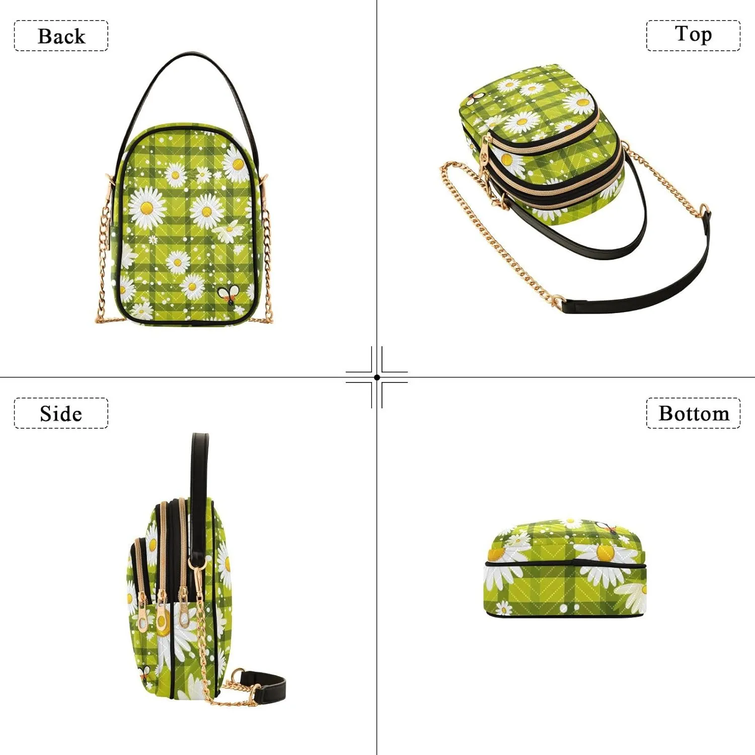 GAIGEO Colorful Abstract Style Mosaic Shoulder Purse Crossbody, Womens Crossbody Bag, Lightweight Bag for Women