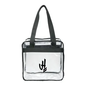 Game Day Clear Zippered Safety Tote