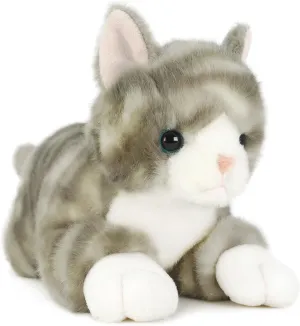 Gavin The Grey Tabby Cat - 13 Inch Stuffed Animal Plush