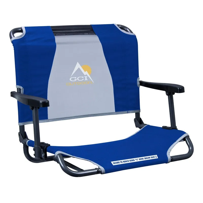 GCI Outdoor Big Comfort Stadium Chair with Armrests