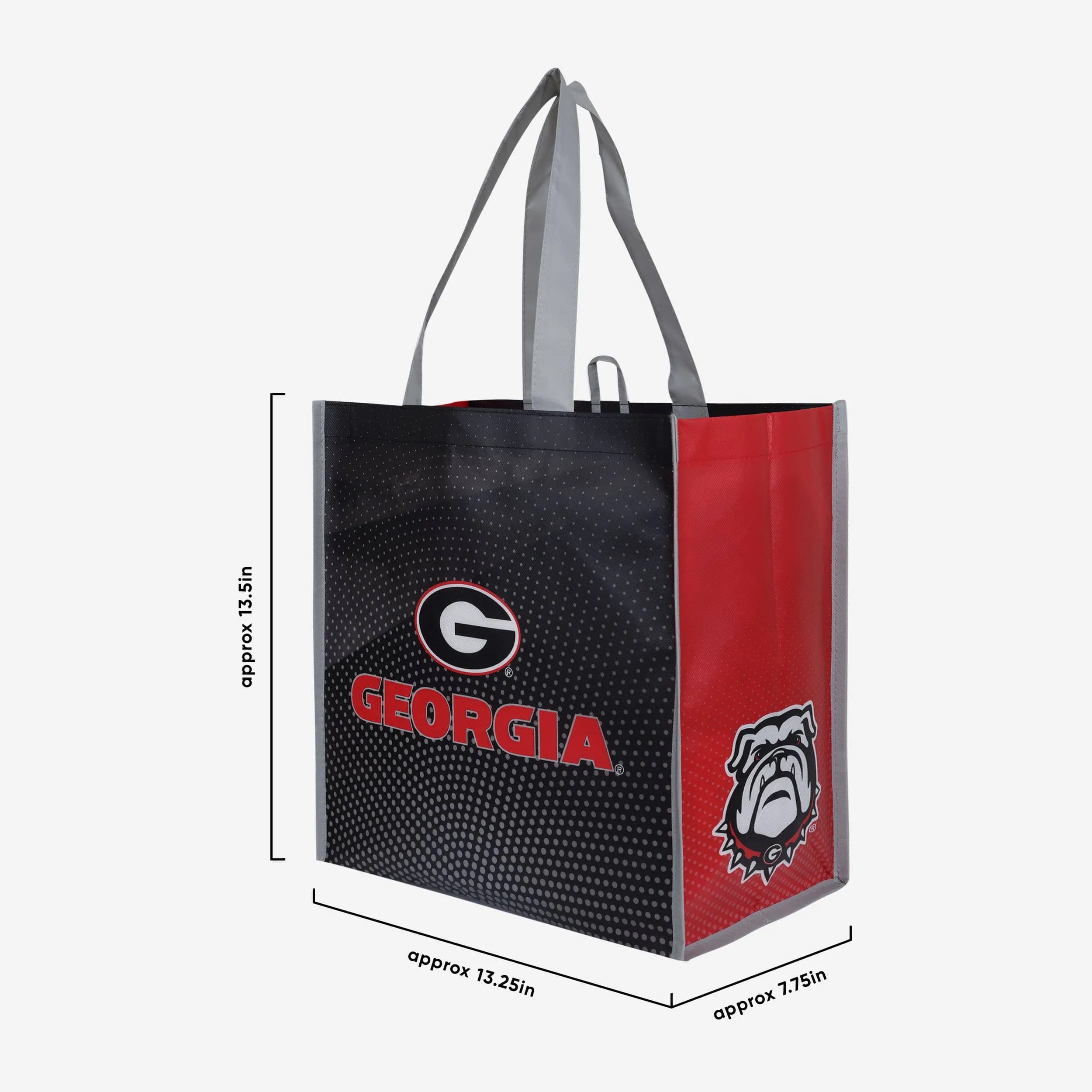 Georgia Bulldogs 4 Pack Reusable Shopping Bag
